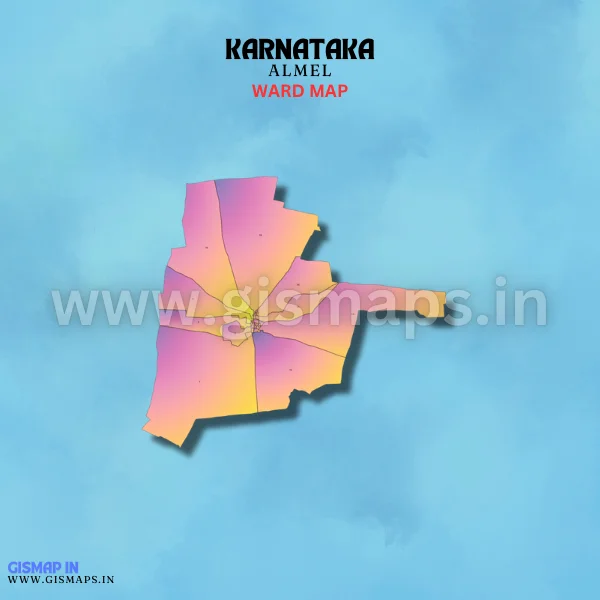 Almel Ward Map (Karnataka)